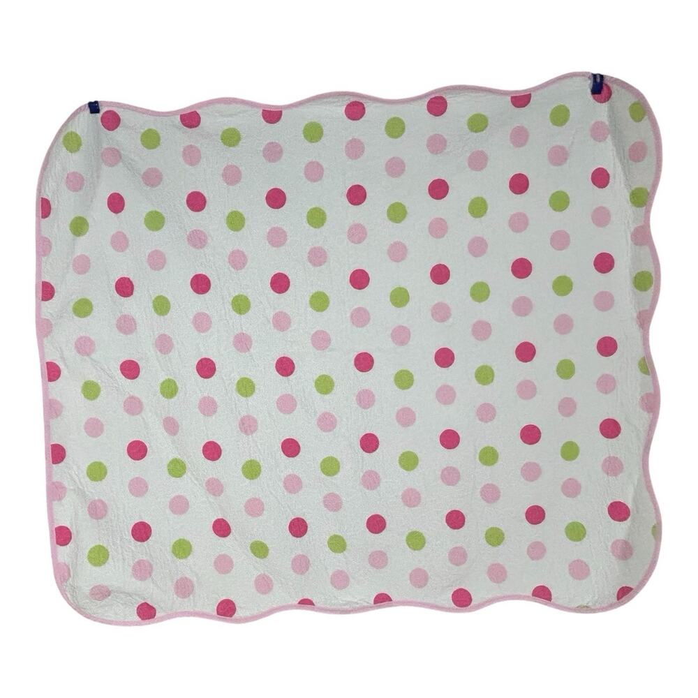 Silver Cloud Coverlet Pink Green Love Color Elephant Spot Baby Toddler Blanket
